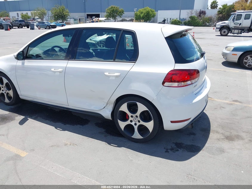 2013 Volkswagen Gti 4-Door VIN: WVWHD7AJ7DW122347 Lot: 45216504
