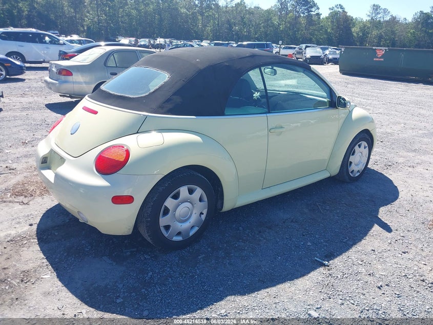 2004 Volkswagen New Beetle Gl VIN: 3VWBM31Y14M339062 Lot: 45216538