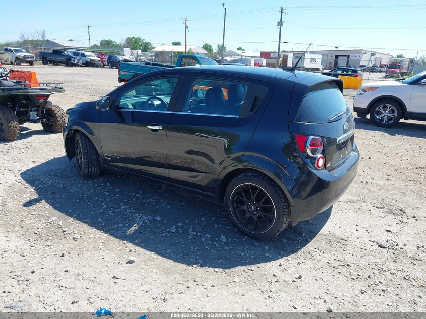 Vin: 1g1je6sb2d4242867, lot: 45714313, chevrolet sonic ltz auto 20133