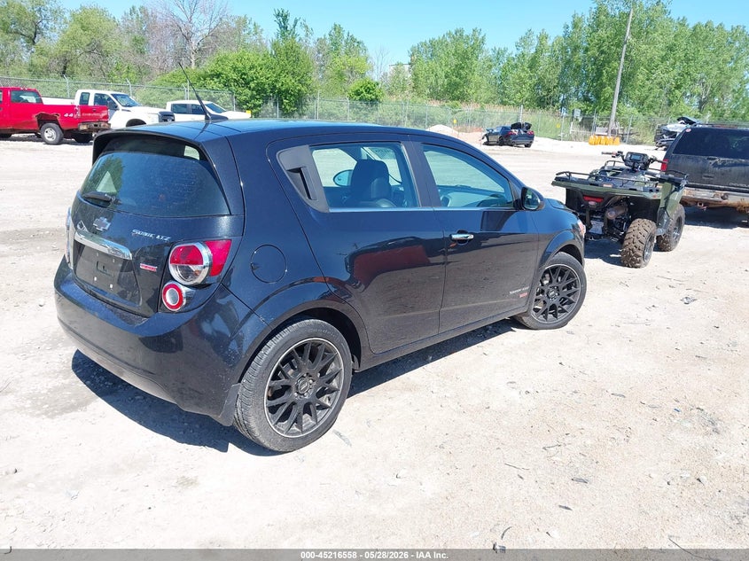 Vin: 1g1je6sb2d4242867, lot: 45714313, chevrolet sonic ltz auto 20134