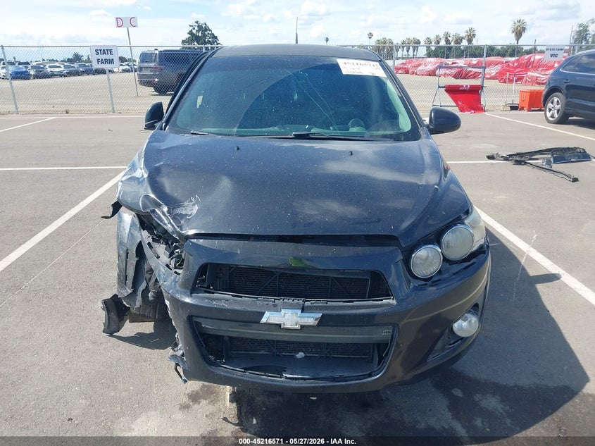 2014 Chevrolet Sonic Lt Auto VIN: 1G1JC5SG0E4156311 Lot: 45216571