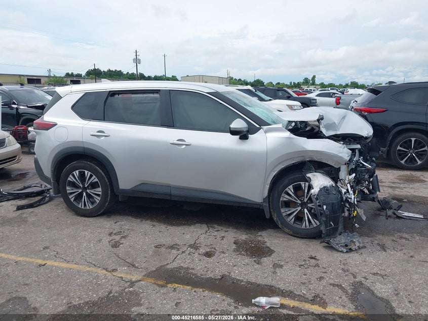 2022 Nissan Rogue Sv Fwd VIN: 5N1BT3BA4NC674483 Lot: 45216585