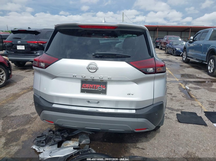 2022 Nissan Rogue Sv Fwd VIN: 5N1BT3BA4NC674483 Lot: 45216585