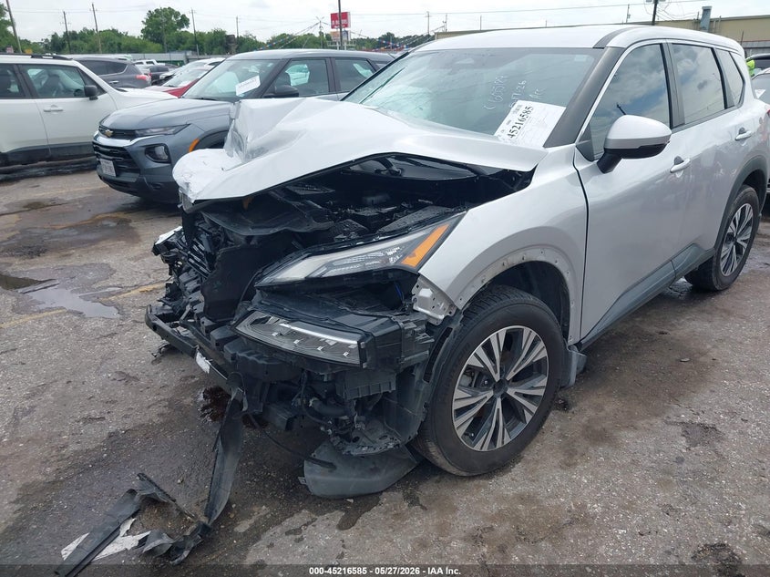 2022 Nissan Rogue Sv Fwd VIN: 5N1BT3BA4NC674483 Lot: 45216585