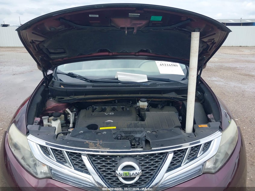 2013 Nissan Murano Le VIN: JN8AZ1MU8DW201259 Lot: 45216589