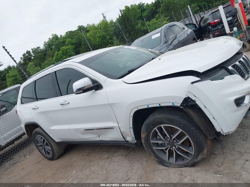 2021 Jeep Grand Cherokee Limited 4X2 VIN: 1C4RJEBG6MC596957 Lot: 45216592