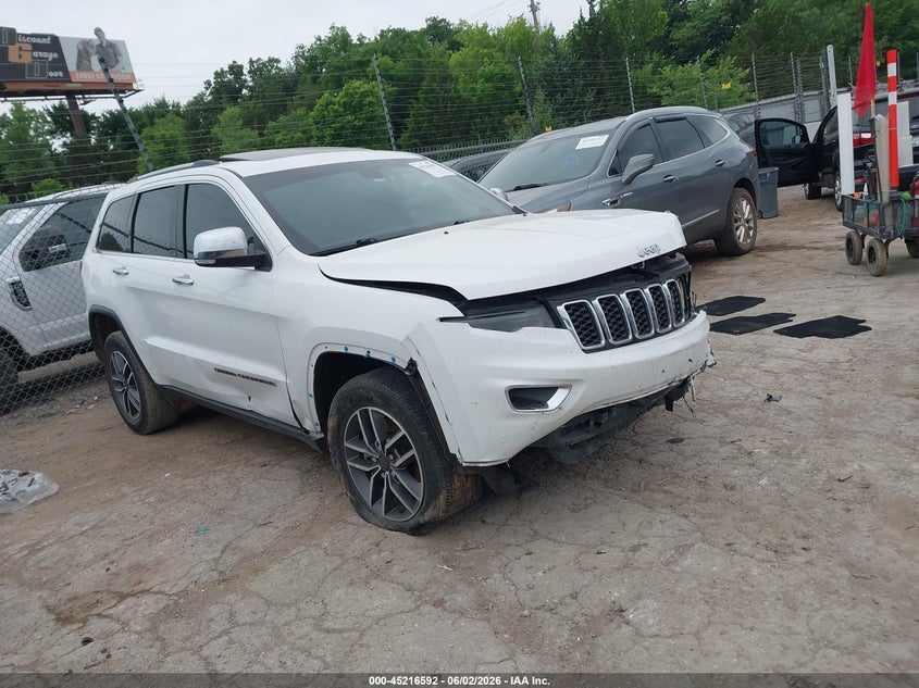 2021 JEEP GRAND CHEROKEE auction photo 1