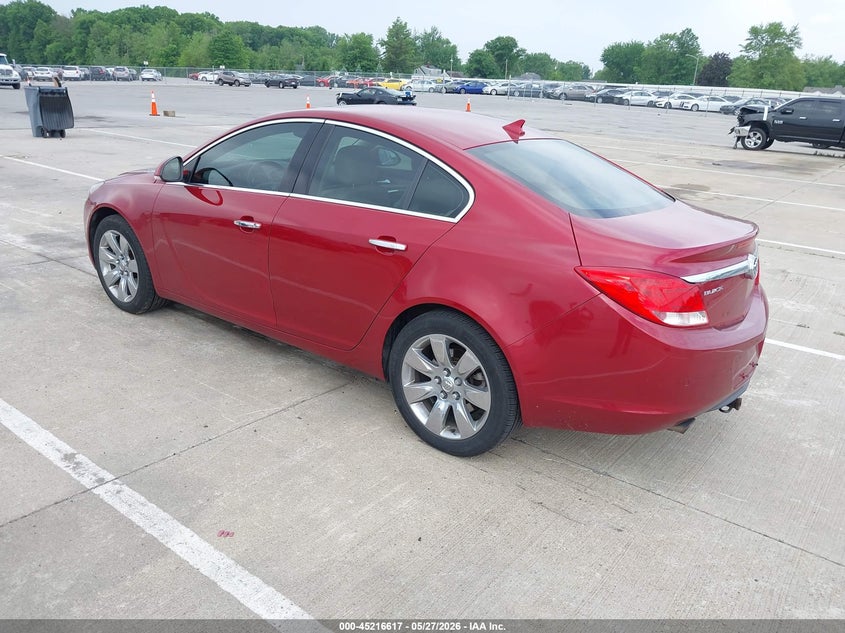 Vin: 2g4gt5gv8d9182574, lot: 45714372, buick regal turbo - premium 2 20133