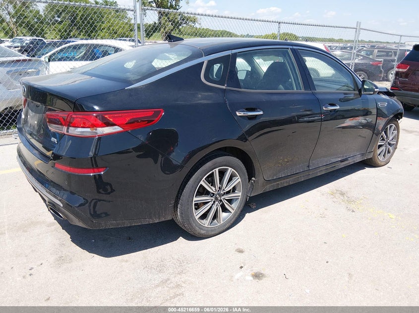 Vin: 5xxgu4l12kg316791, lot: 45714414, kia optima ex 20194