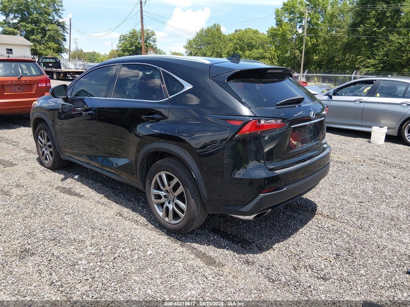 Vin: jtjyarbz8g2035641, lot: 45714432, lexus nx 200t 20163