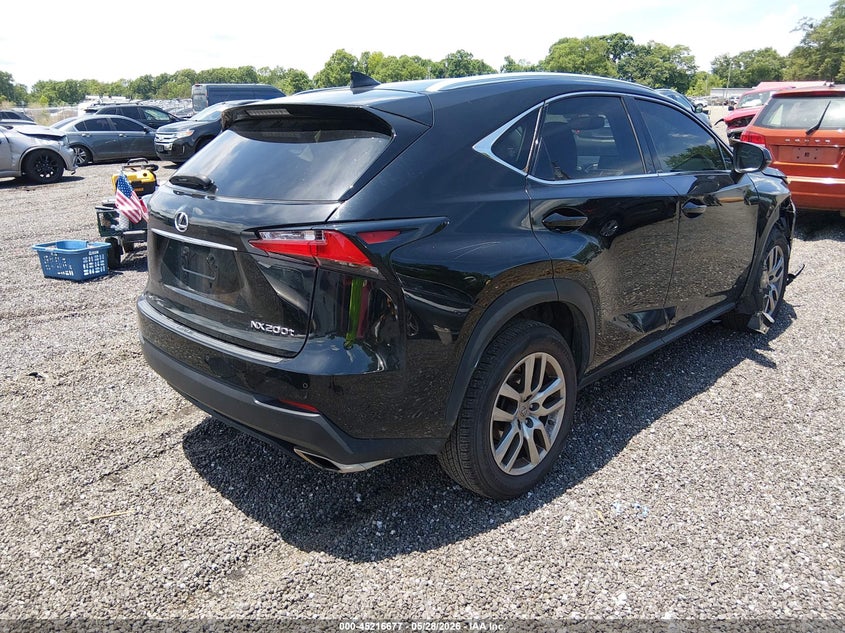 Vin: jtjyarbz8g2035641, lot: 45714432, lexus nx 200t 20164