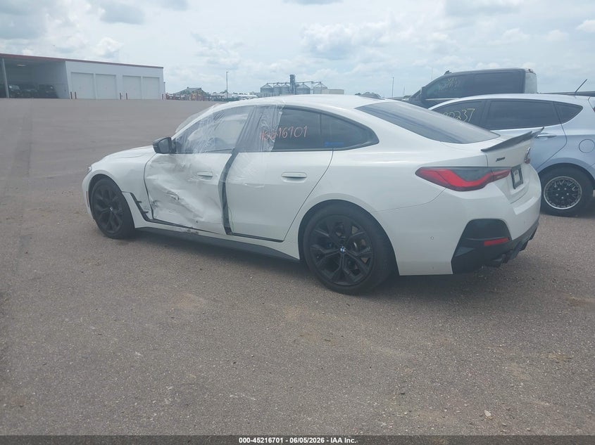 Vin: wba13aw07pfn83163, lot: 45714456, bmw m440i gran coupe xdrive 20233