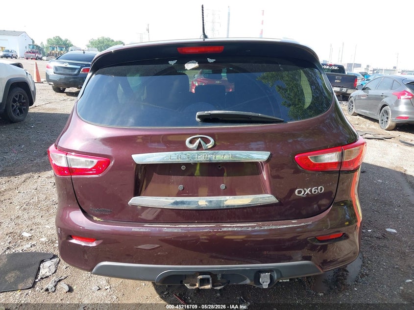 2014 Infiniti Qx60 VIN: 5N1AL0MM4EC526934 Lot: 45216709