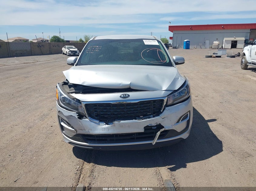 2019 Kia Sedona Lx VIN: KNDMB5C13K6549740 Lot: 45216720