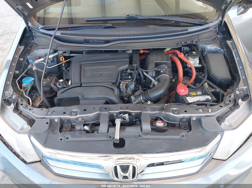 JHMFB4F39CS003306 2012 Honda Civic 1.5 Hybrid grey