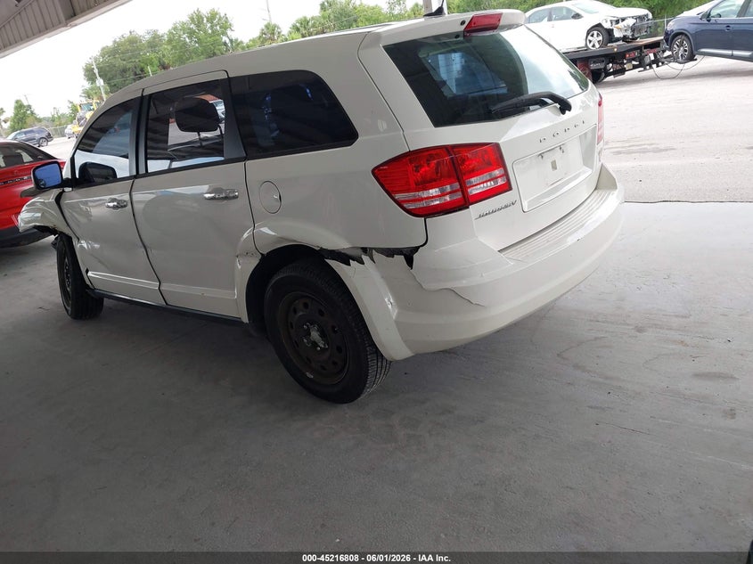 Vin: 3c4pdcab6et112610, lot: 45714563, dodge journey american value pkg 20143