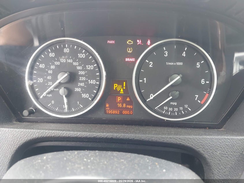 2008 BMW X5 4.8I VIN: 5UXFE83558L168324 Lot: 45216809