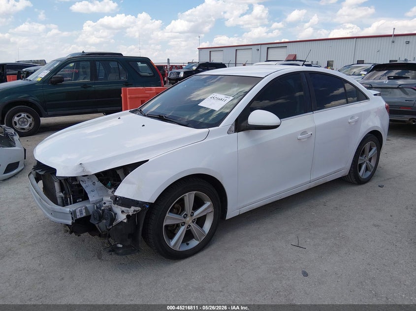 2012 Chevrolet Cruze 1.4 2Lt white Lot 111045216811 Vin 1G1PG5SC2C7100653