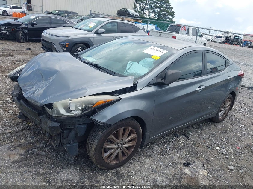 2016 Hyundai Elantra Se KMHDH4AE9GU623711 photo 1