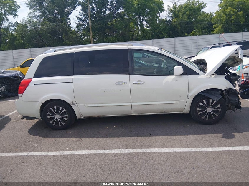 2009 Nissan Quest 3.5 S VIN: 5N1BV28U39N108430 Lot: 45216820
