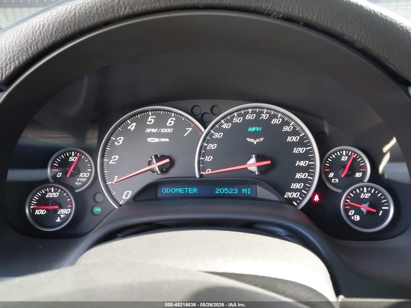 2008 Chevrolet Corvette Z06 Hardtop VIN: 1G1YY25E385119910 Lot: 45216836
