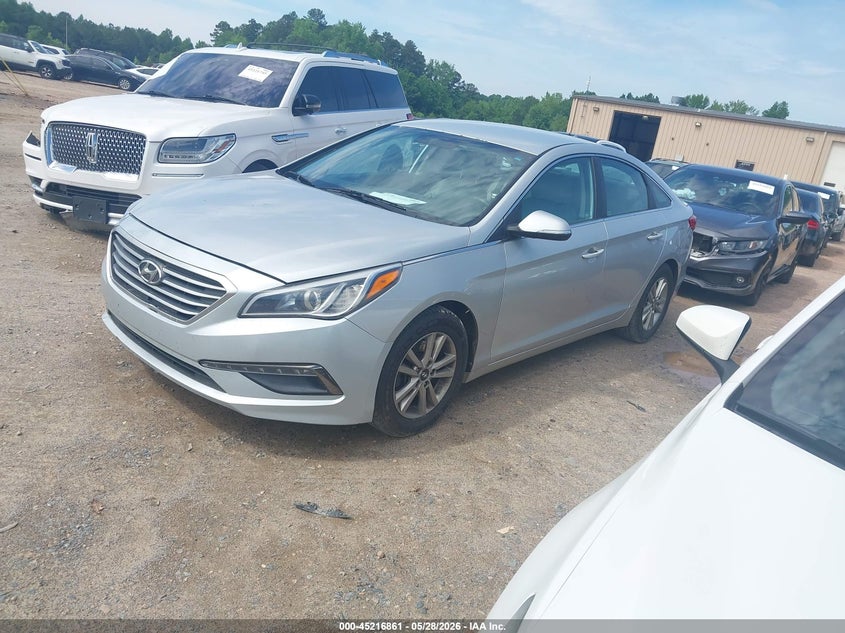2015 Hyundai Sonata Eco 5NPE24AAXFH127526 photo 1