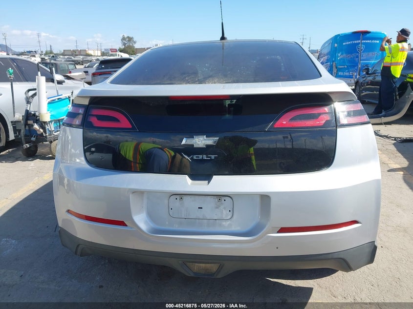 2012 Chevrolet Volt silver Lot 111045216875 Vin 1G1RA6E45CU121826
