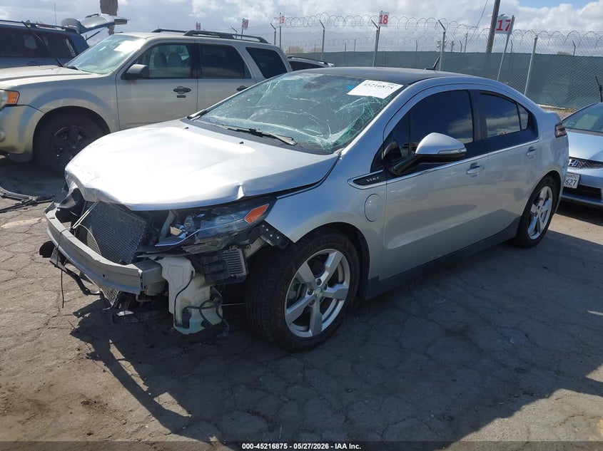 2012 Chevrolet Volt silver Lot 111045216875 Vin 1G1RA6E45CU121826