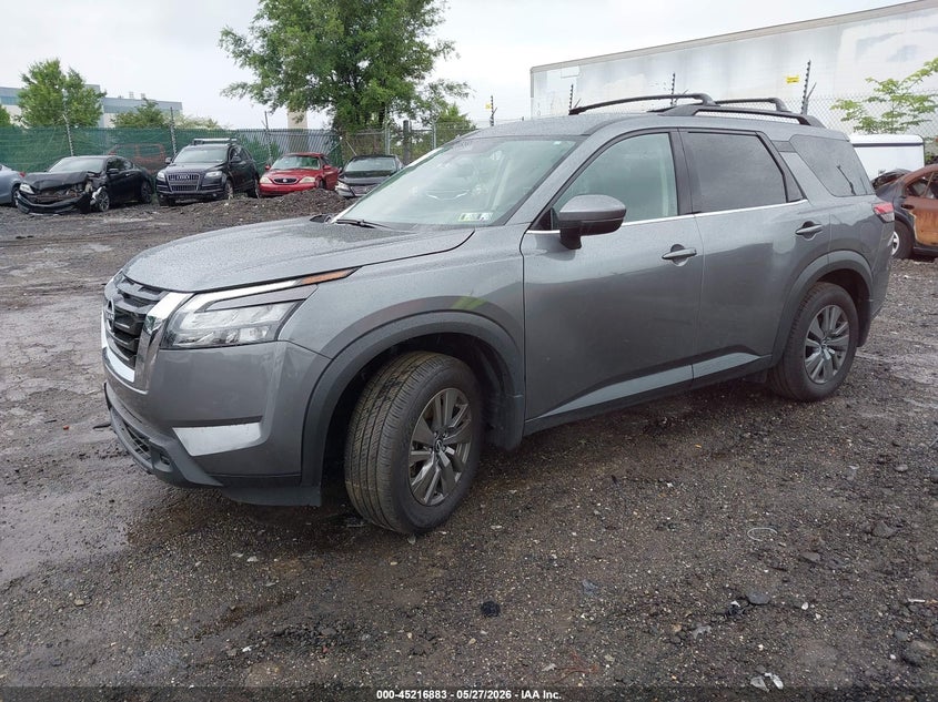 Vin: 5n1dr3bc8sc279744, lot: 45714638, nissan pathfinder sv 4wd 20252