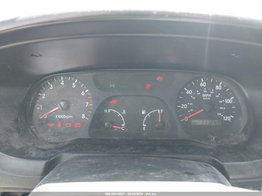 2002 Kia Sportage VIN: KNDJA723725158780 Lot: 45216897