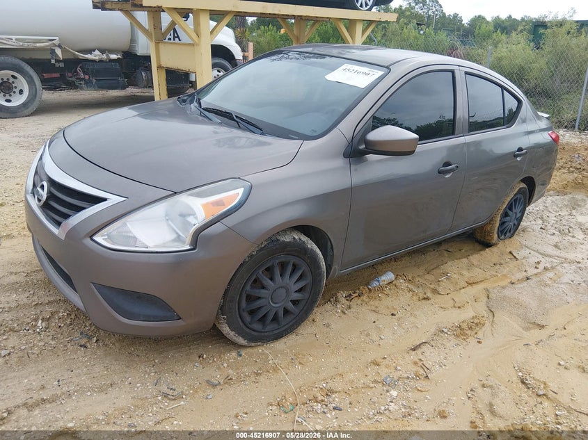 2016 Nissan Versa 1.6 S+ 3N1CN7AP5GL826989 photo 1