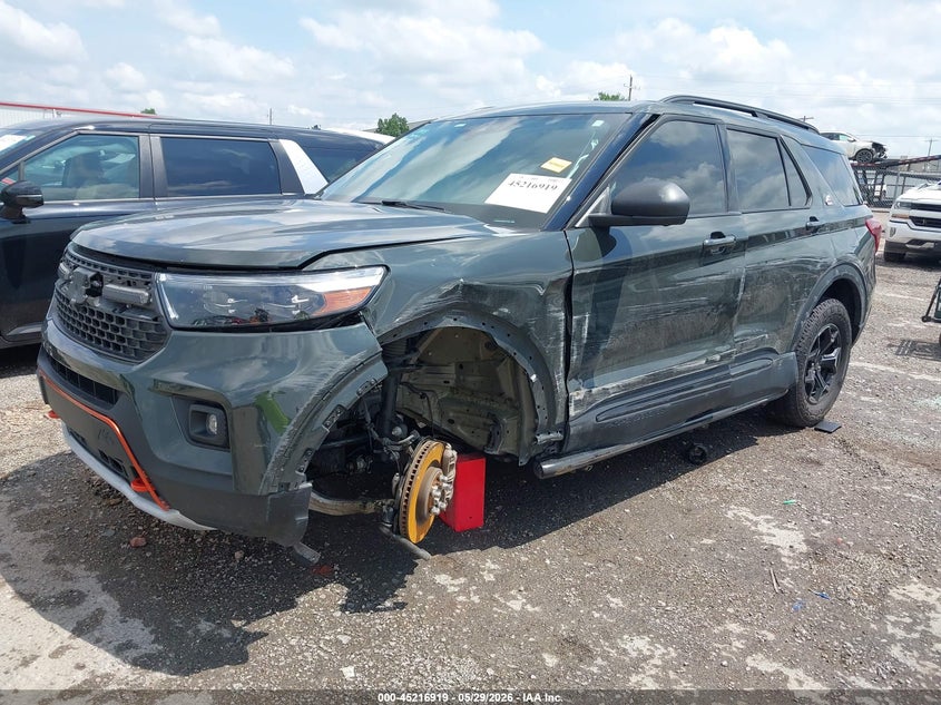Vin: 1fmsk8jh8ngc41756, lot: 45714674, ford explorer timberline 20222