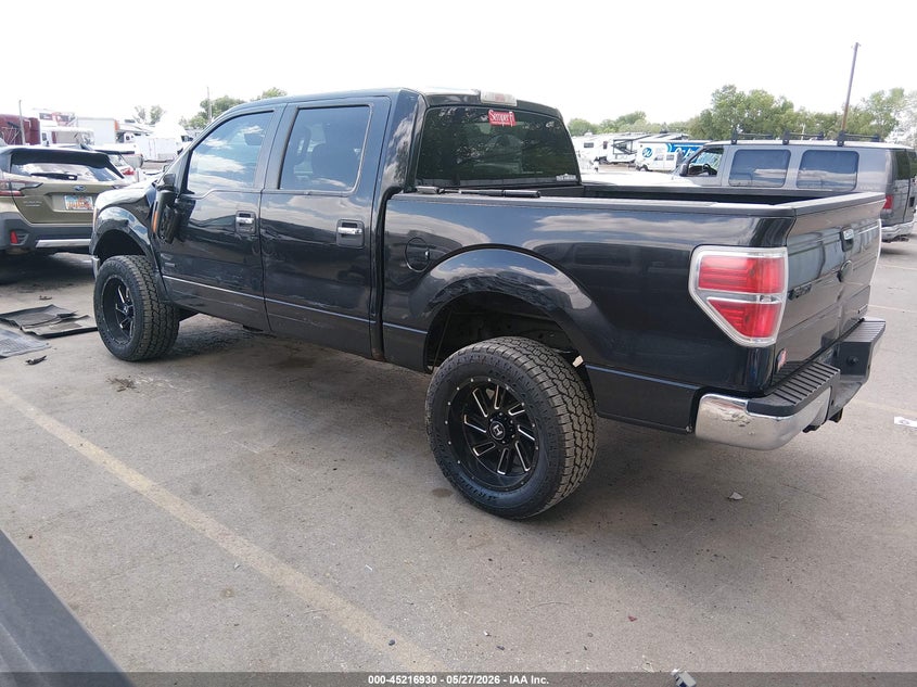 2012 Ford F-150 3.5 Xlt black Lot 111045216930 Vin 1FTFW1ET0CFA32143