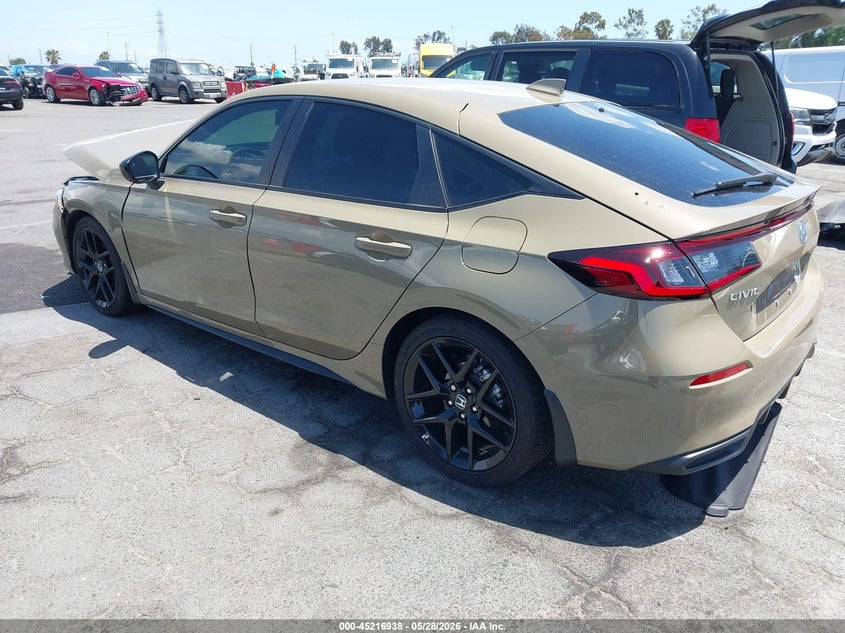 2025 HONDA CIVIC SEDAN auction photo 3