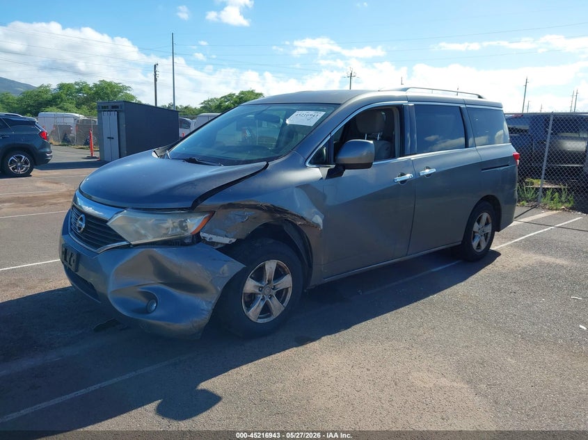 Vin: jn8ae2kp4h9170210, lot: 45714698, nissan quest sv 20172