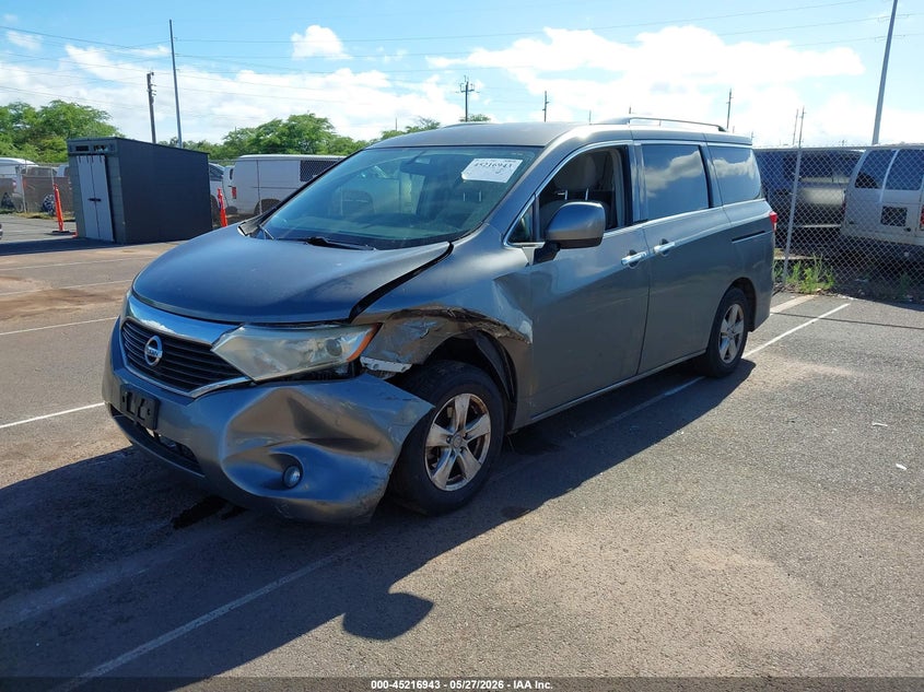 2017 Nissan Quest Sv VIN: JN8AE2KP4H9170210 Lot: 45315438