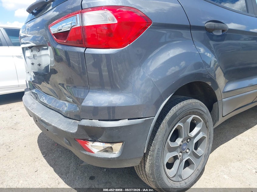 VIN MAJ3S2FE5LC348200 2020 FORD ECOSPORT S