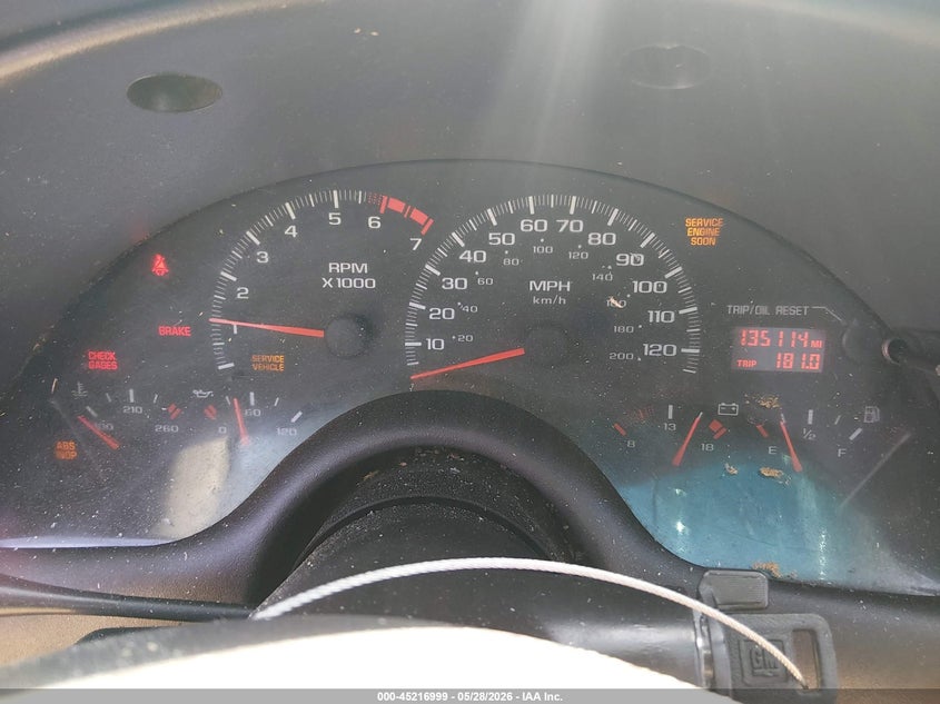 2002 Chevrolet Camaro VIN: 2G1FP22K922146701 Lot: 45216999