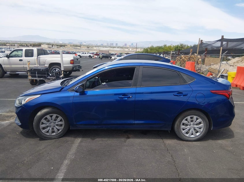 2019 HYUNDAI ACCENT SEDAN 1.6L I-4 DI, DOHC, VVT, 130HP