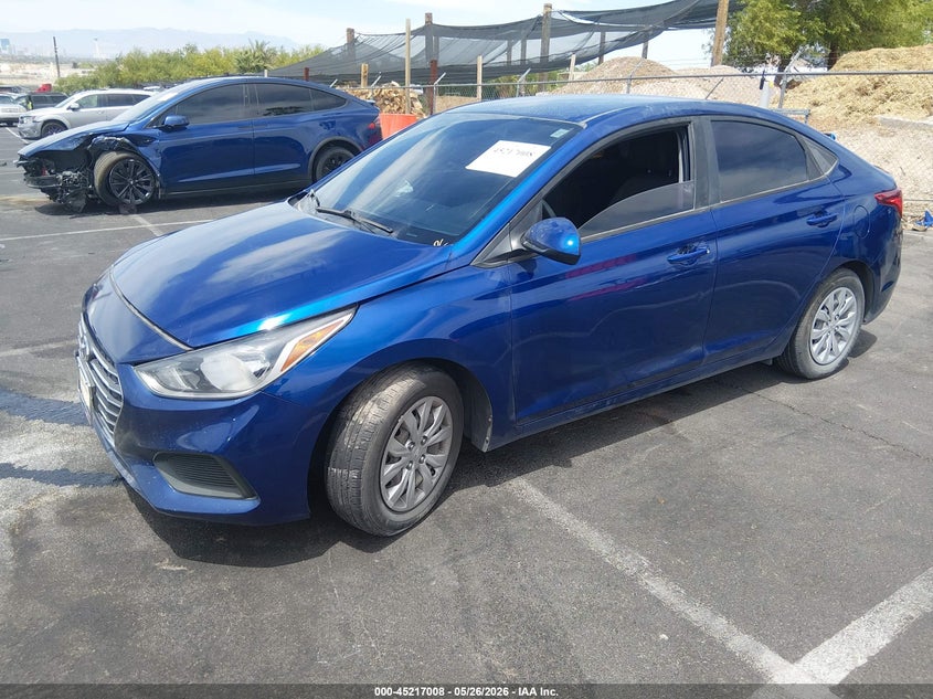 2019 HYUNDAI ACCENT SEDAN 1.6L I-4 DI, DOHC, VVT, 130HP