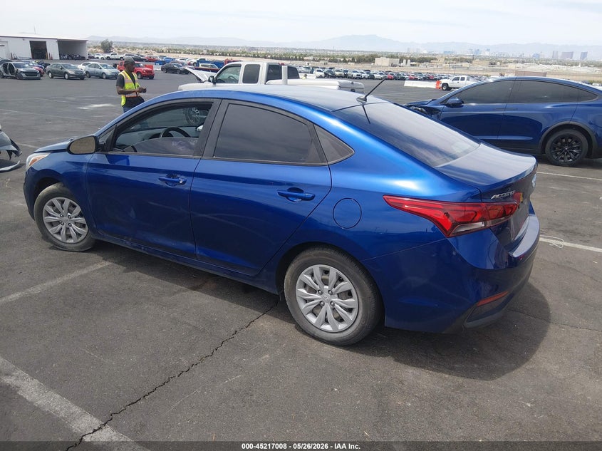 2019 HYUNDAI ACCENT SEDAN 1.6L I-4 DI, DOHC, VVT, 130HP