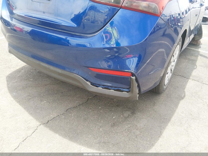 2019 HYUNDAI ACCENT SEDAN 1.6L I-4 DI, DOHC, VVT, 130HP