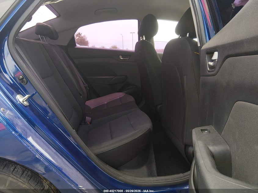2019 HYUNDAI ACCENT SEDAN 1.6L I-4 DI, DOHC, VVT, 130HP