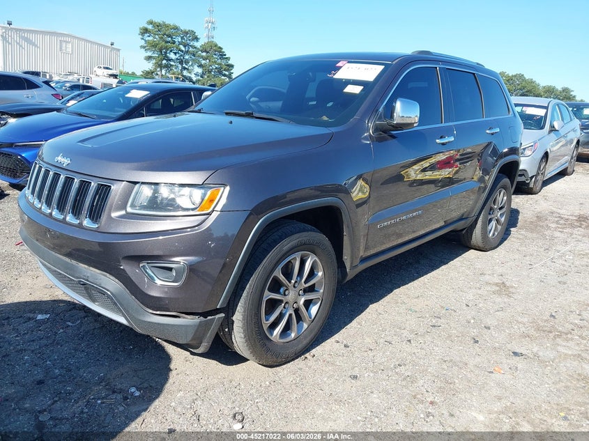Vin: 1c4rjfbg8fc853318, lot: 45714777, jeep grand cherokee limited 20152