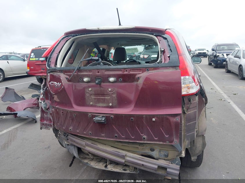 2012 Honda Cr-v 2.4 Cr-V Ex-L brown Lot 111045217025 Vin 5J6RM3H71CL016803