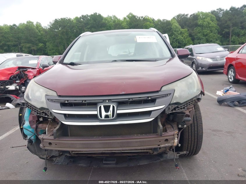 2012 Honda Cr-v 2.4 Cr-V Ex-L brown Lot 111045217025 Vin 5J6RM3H71CL016803