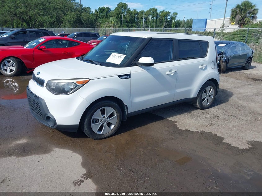 Vin: kndjn2a20g7350599, lot: 45714794, kia soul 20162