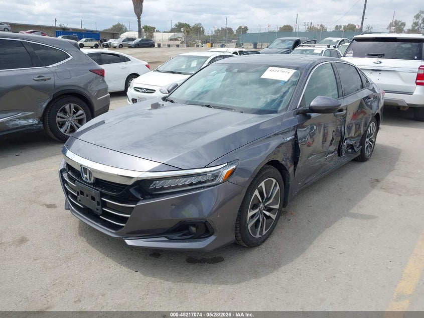 2022 Honda Accord Hybrid Ex-L 1HGCV3F50NA008914 photo 1