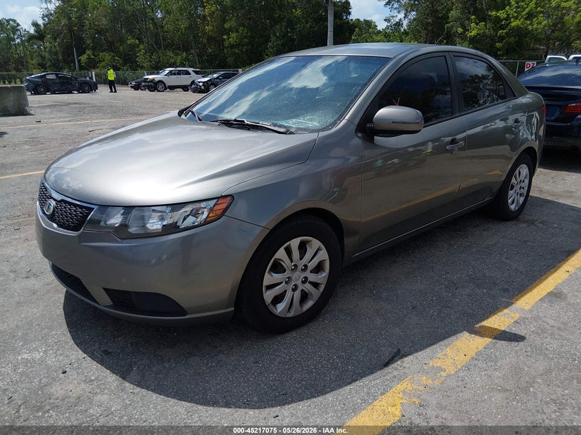 2012 Kia Forte 2.0 Ex grey Lot 111045217075 Vin KNAFU4A22C5511655