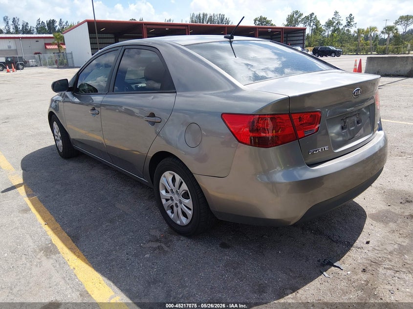 2012 Kia Forte 2.0 Ex grey Lot 111045217075 Vin KNAFU4A22C5511655